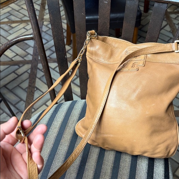 Tory Burch Brown Leather Shoulder Bag - Picture 6 of 14